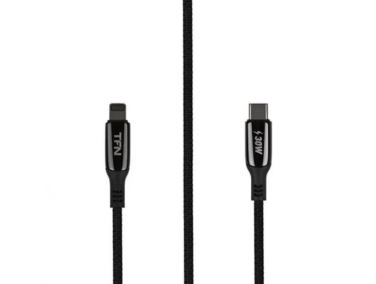 Кабель TFN 8pin-TypeC blaze 1.2m black (TFN-C-BLZ-CL1M-BK)